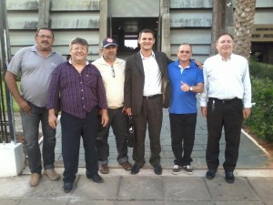 Idealizadores do Partido do Combate ao Desemprego. Foto: Reprodução