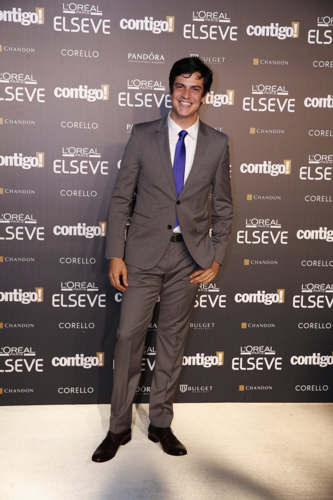 Mateus no Prêmio Contigo. Crédito: AgNews