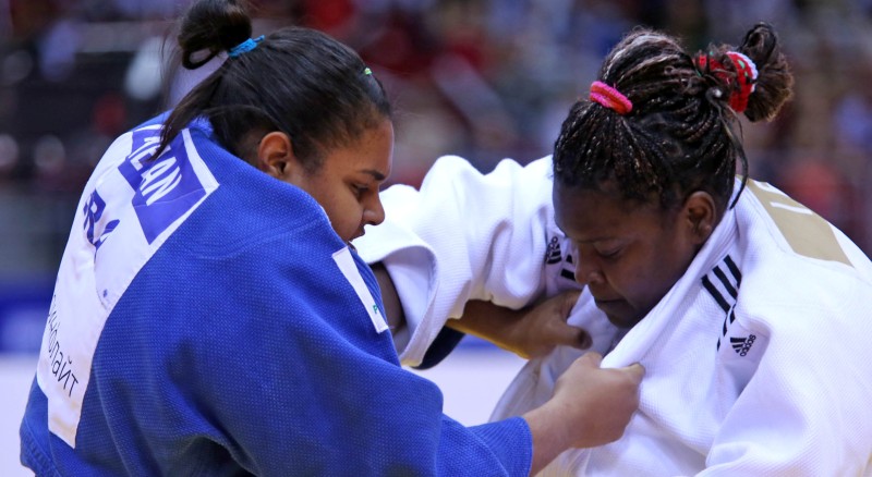 A brasileira Mariua Suelen Altheman não conseguiu superar a cubana Idalys Ortiz na final da categoria acima de 78 kg